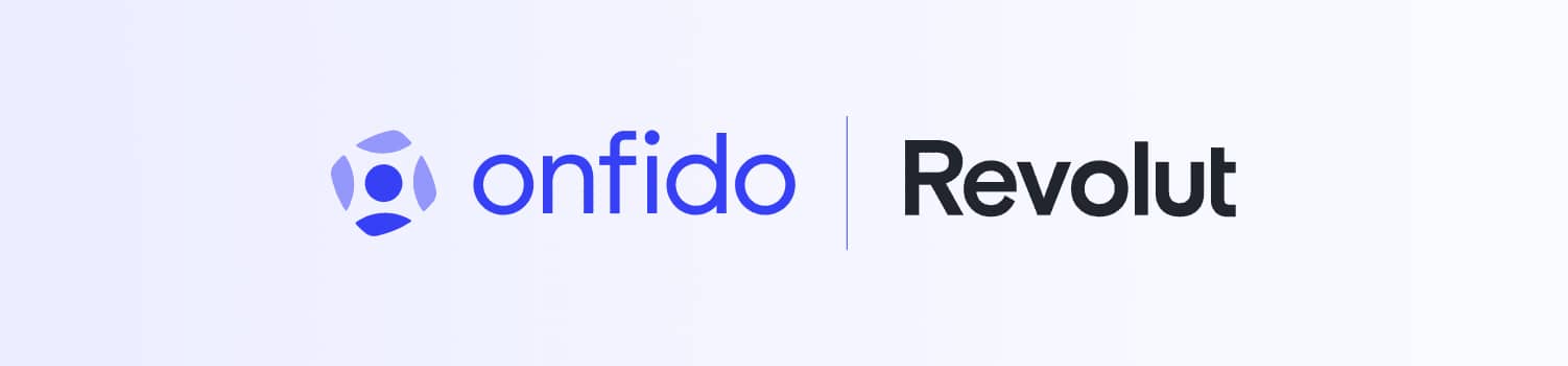 Onfido and Revolut logos