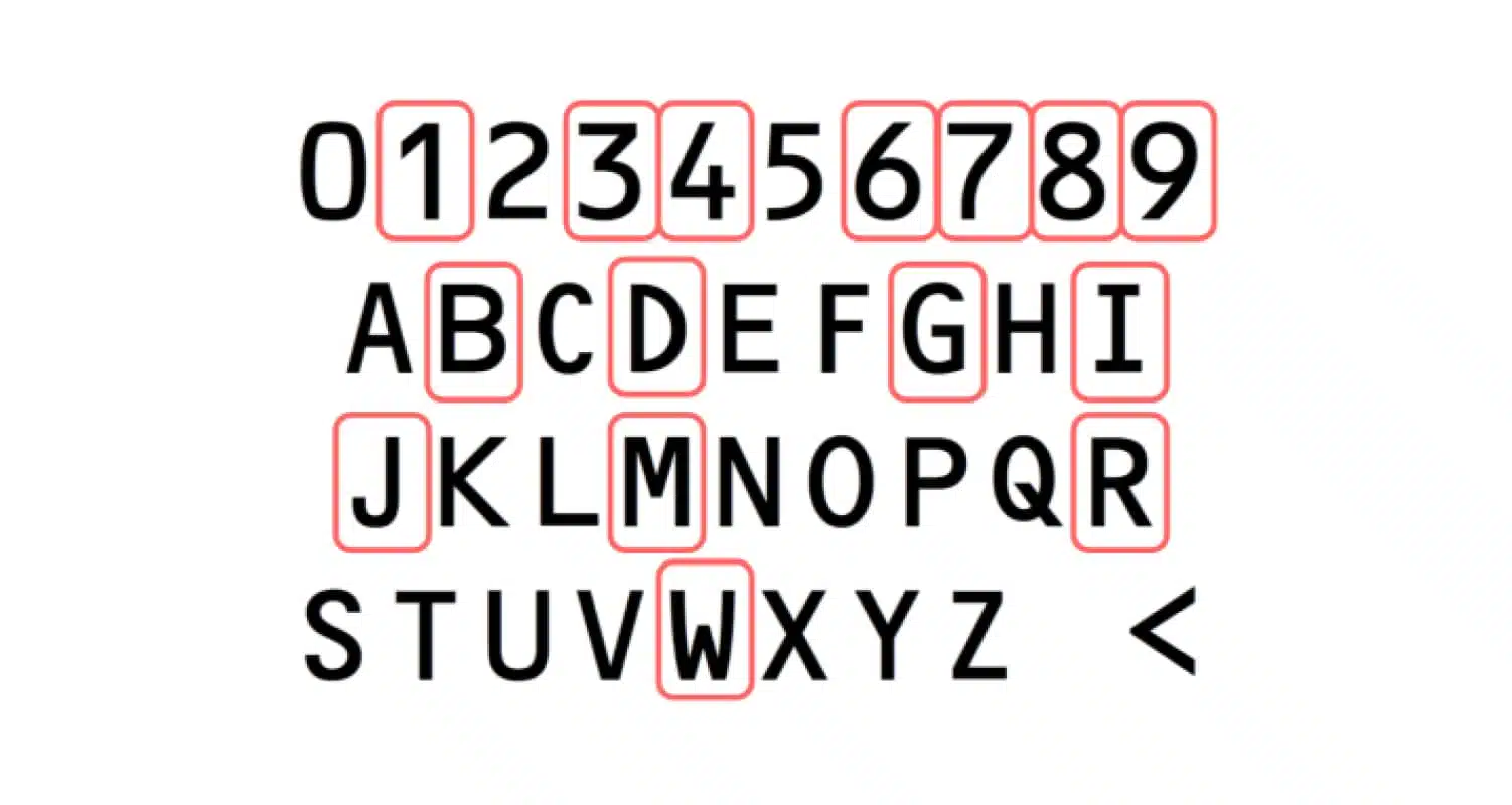 ID font matching blog image