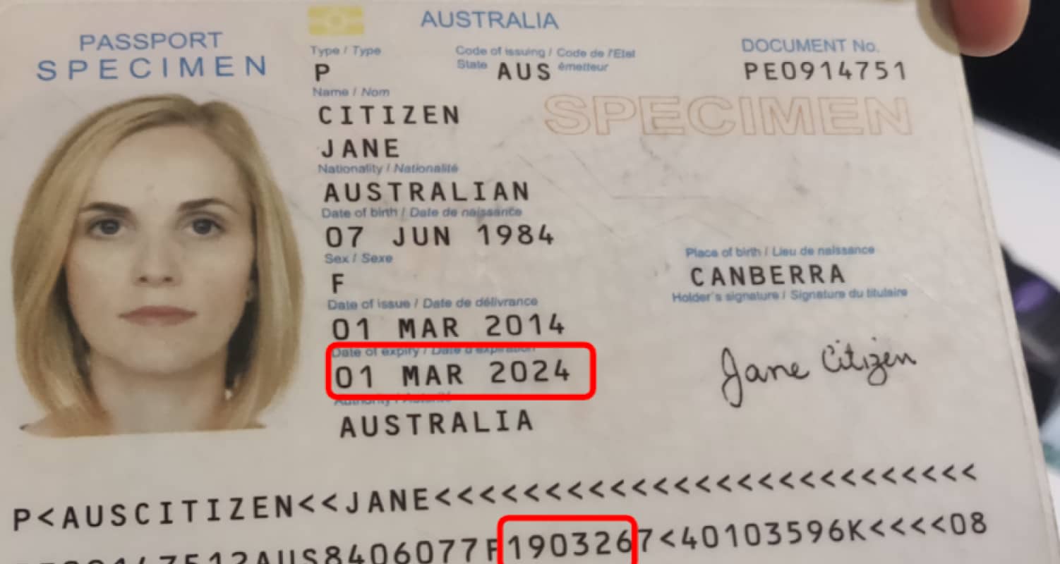 How to find the issue date on a Passport or ID Card - Check-in Scan