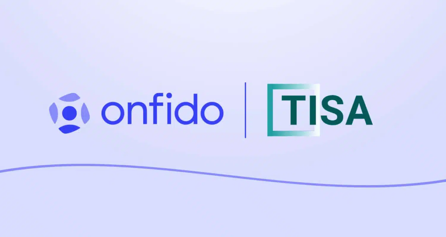 Onfido and Tisa logos blog image