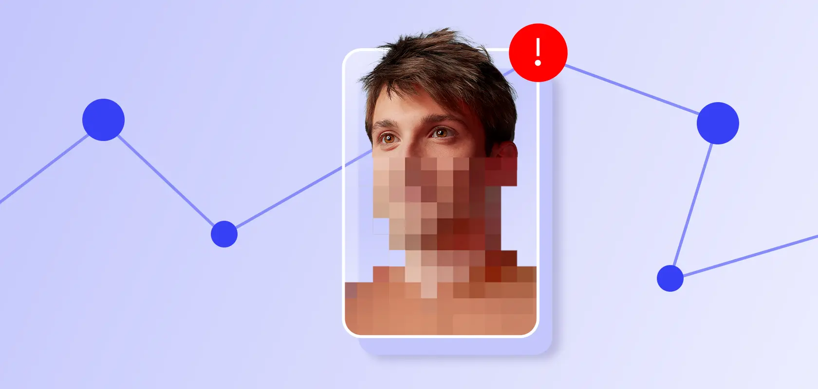 image of pixeled man