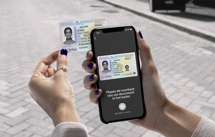 Scanning a Dutch driver's license with a phone