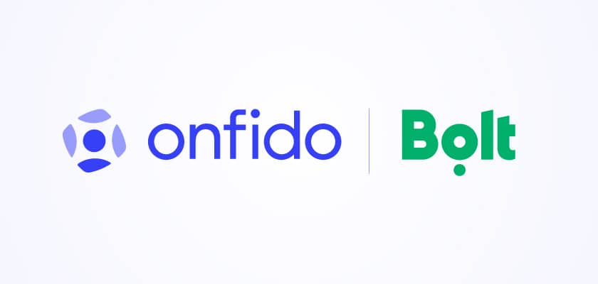 Onfido and Bolt logos