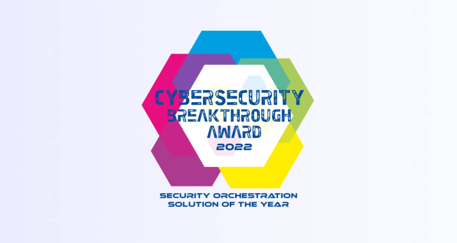 Cybersecurity Breakthrough Award 2022 logo blog image