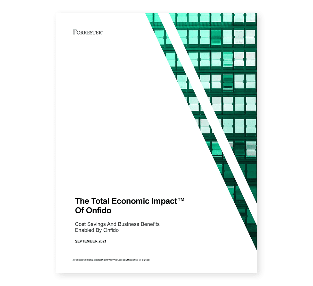 Cover of The Total Economic Impact of Onfido report