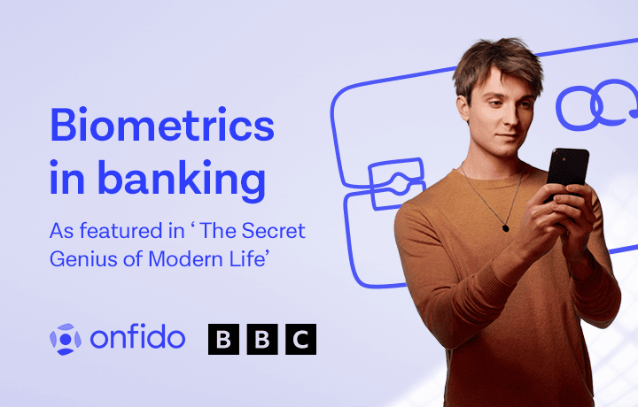 Biometrics in banking as featured in the BBC's Secret Genius of Everything