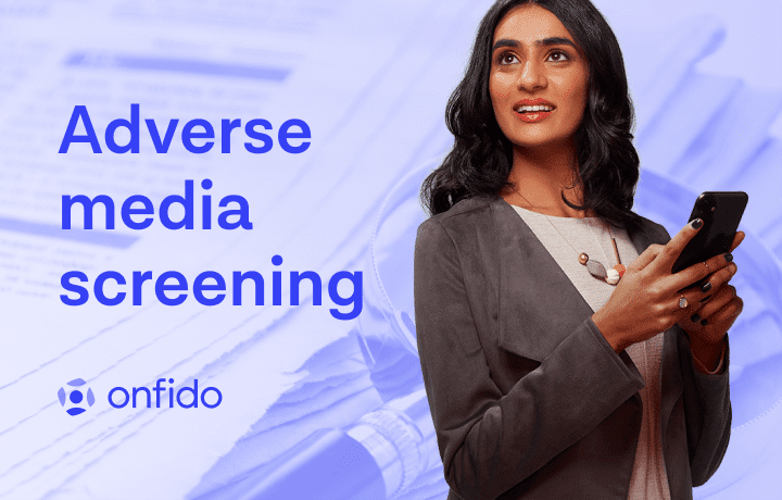 Adverse media screening