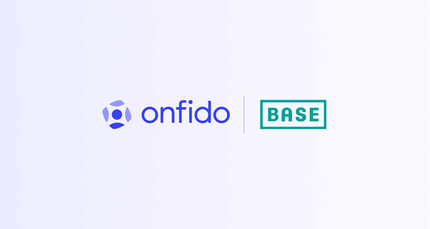 Onfido and BASE partnership hero image