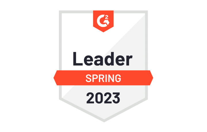 Leader G2 award Spring 2023