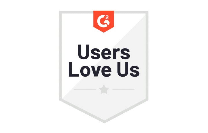 Users Love Us G2 award Spring 2023