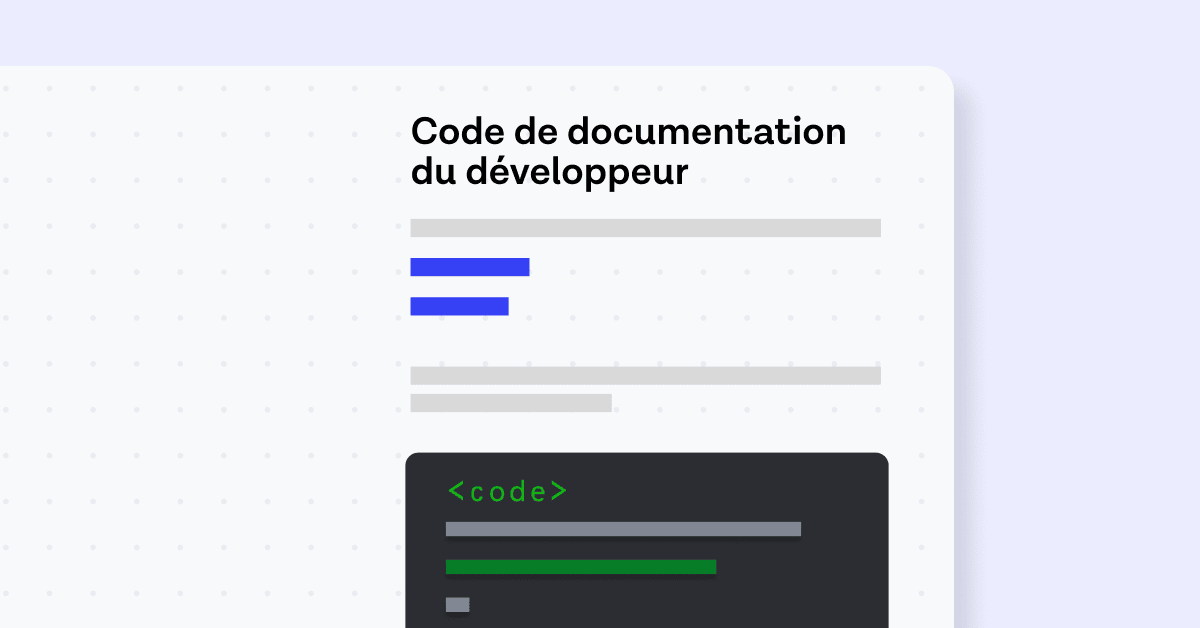 Documentation du développeur
